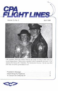 Flight Lines — April/November 1998