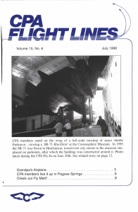 Flight Lines — July/November 1998
