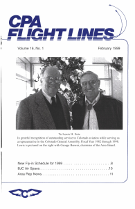 Flight Lines — February/November 1999