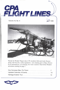Flight Lines — May/November 1999