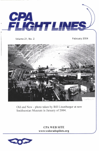 Flight Lines — February/April 2004