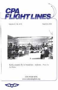 Flight Lines — September/October 2004