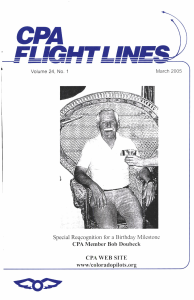 Flight Lines — March/October 2005