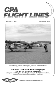Flight Lines — September 2005