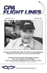 Flight Lines — October 2005