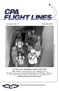 Flight Lines — November 2005