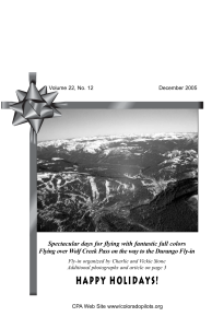 Flight Lines — December 2005