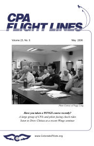 Flight Lines — May 2006