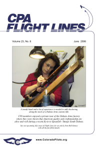 Flight Lines — June 2006
