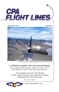 Flight Lines — July 2006