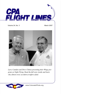 Flight Lines — March 2007