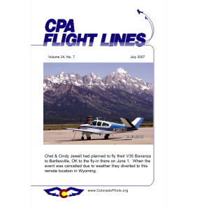 Flight Lines — July 2007