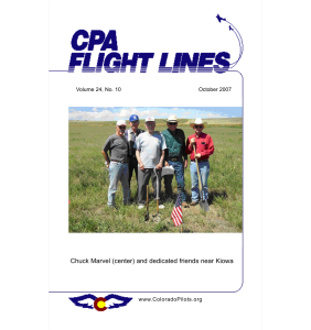 Flight Lines — October 2007