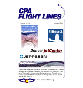 Flight Lines — January 2008