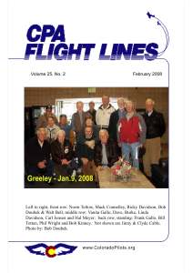 Flight Lines — February 2008
