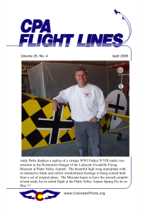 Flight Lines — April 2008
