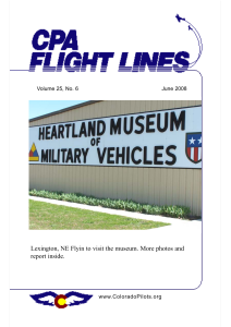 Flight Lines — June 2008