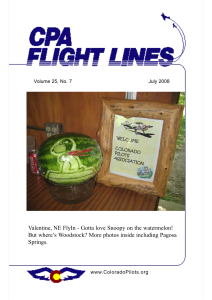 Flight Lines — July 2008