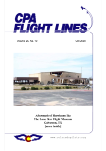 Flight Lines — October 2008