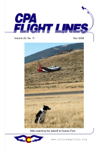 Flight Lines — November 2008