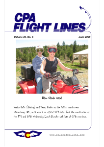 Flight Lines — June 2009