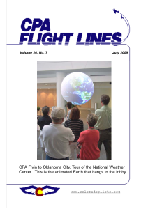 Flight Lines — July 2009