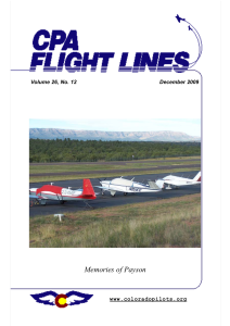Flight Lines — December 2009