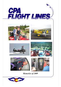Flight Lines — January 2010