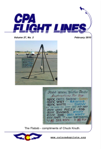 Flight Lines — February 2010