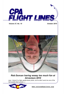 Flight Lines — October 2010