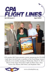 Flight Lines — April 2012