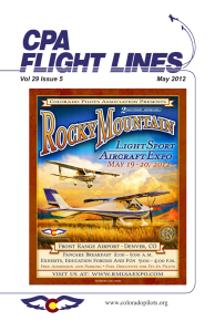 Flight Lines — May 2012