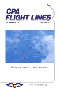 Flight Lines — October 2012