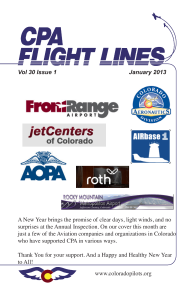 Flight Lines — January 2013