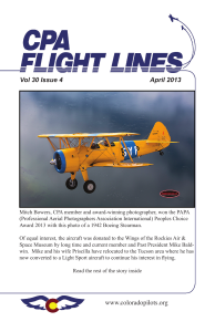 Flight Lines — April 2013