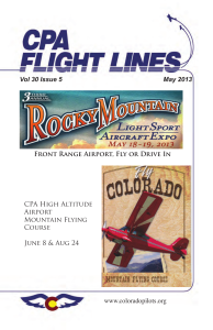 Flight Lines — May 2013