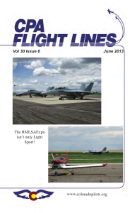 Flight Lines — June 2013