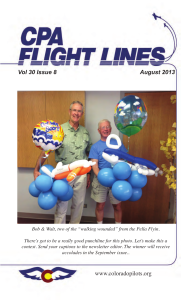 Flight Lines — August 2013