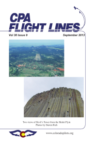 Flight Lines — September 2013