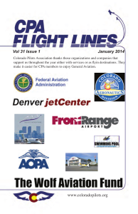 Flight Lines — January 2014