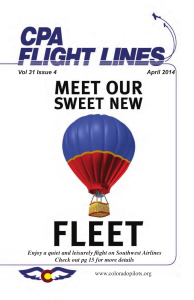 Flight Lines — April 2014