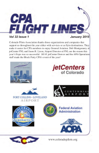 Flight Lines — January 2015