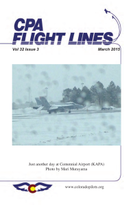 Flight Lines — March 2015