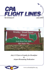 Flight Lines — June 2015