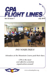 Flight Lines — July 2015