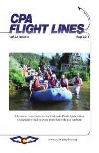 Flight Lines — August 2015