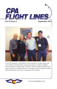Flight Lines — September 2015