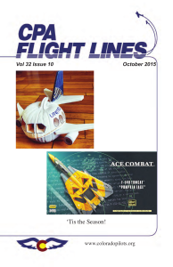 Flight Lines — October 2015