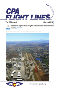 Flight Lines — March 2016