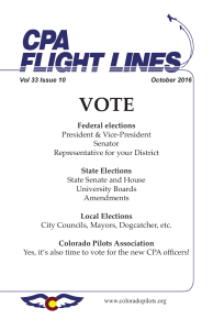 Flight Lines — October 2016